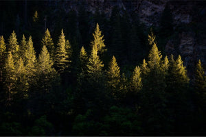 Last Light on Glenwood Canyon