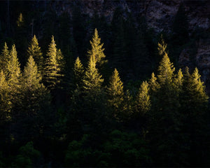 Last Light on Glenwood Canyon
