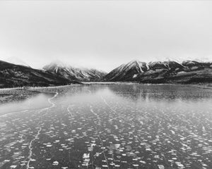 Over Twin Lakes, Black and White