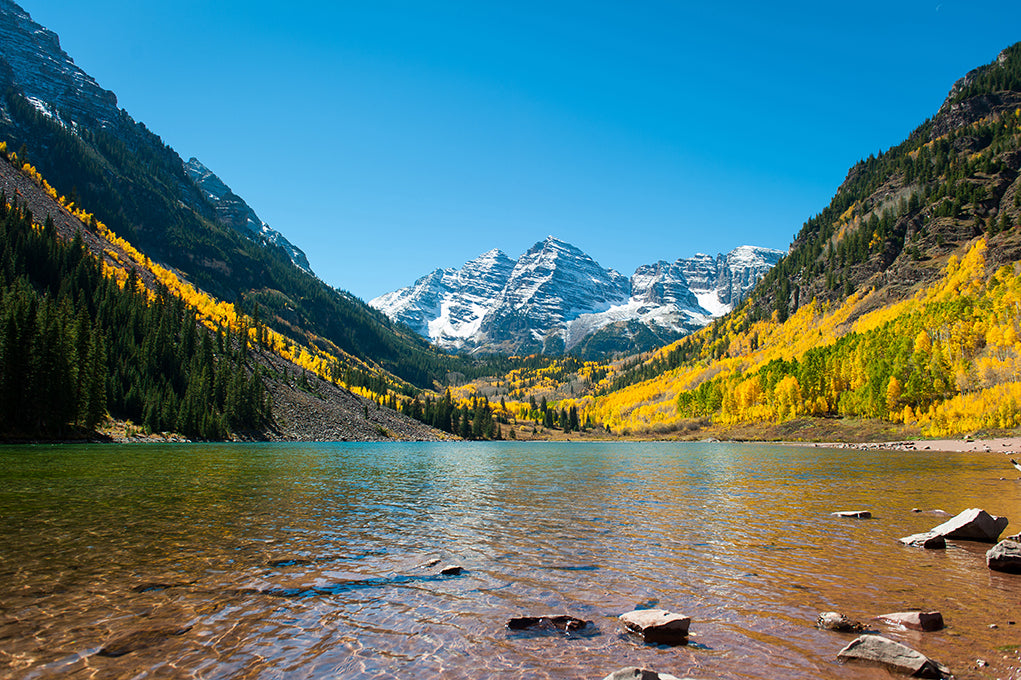 Maroon Bells - Wide Landscape