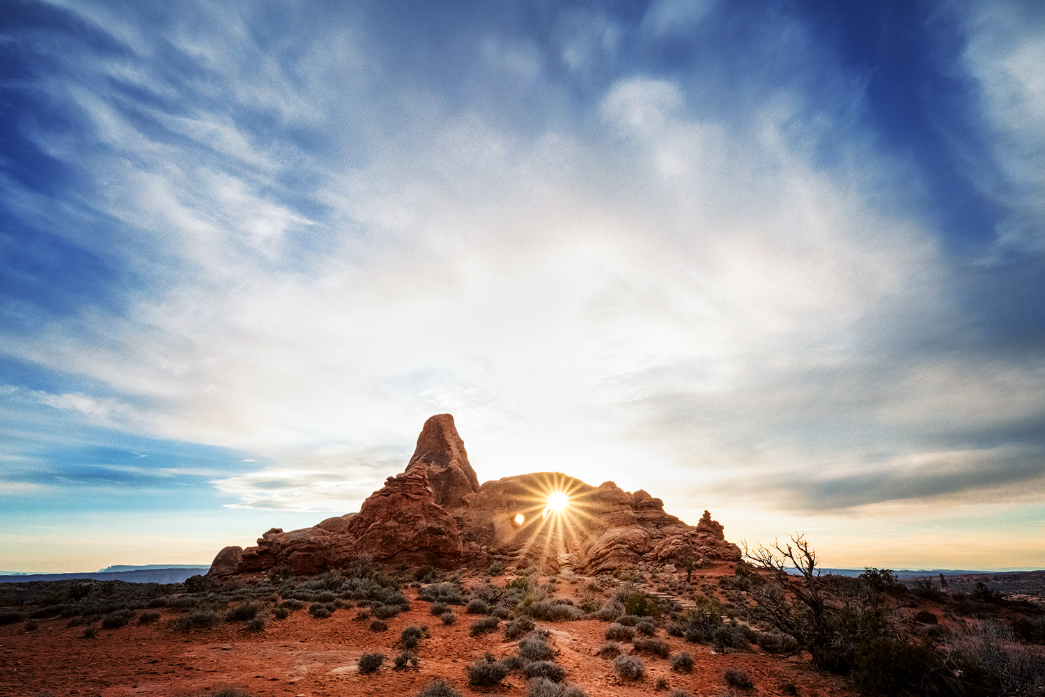 Sunburst at Arches